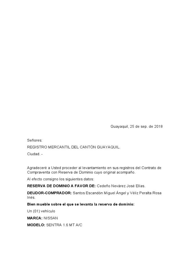 Guía completa sobre el levantamiento de reserva de dominio Brico Auto