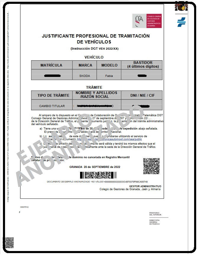 Guía Completa Sobre El Justificante Profesional De Tramitación De Vehículos Y La Sede 9383